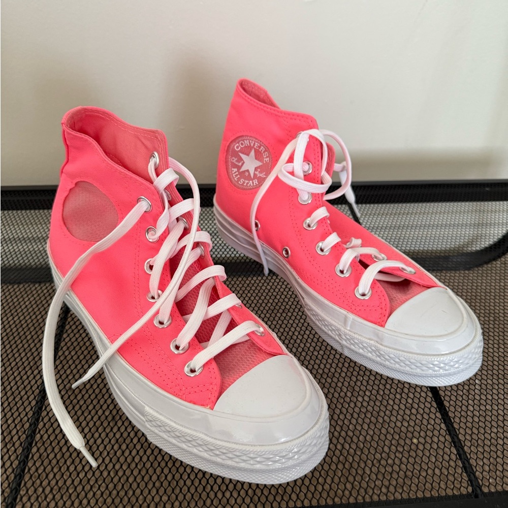 Converse Women's Pink High-Top Sneakers